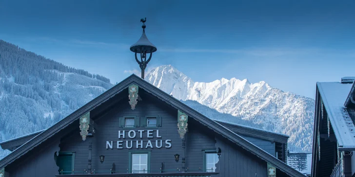 Luxusný horský rezort v Tirolských Alpách s nekonečným wellness, zábavou pre deti a polpenziou +