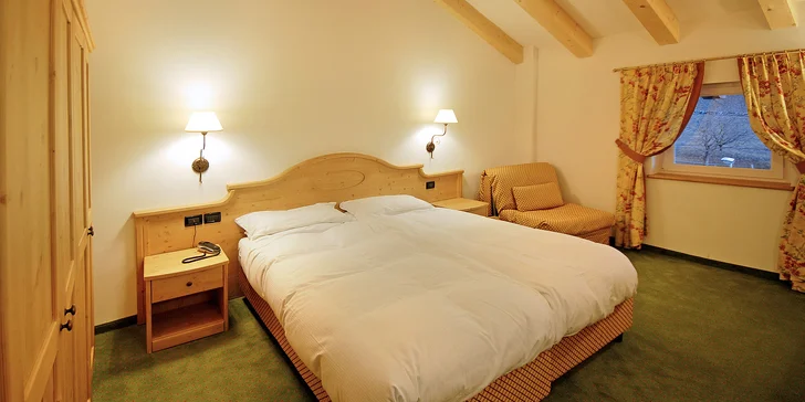 Aktívna dovolenka v Dolomitoch pre pár aj rodinu: 3* hotel s polpenziou a vstupom do wellness