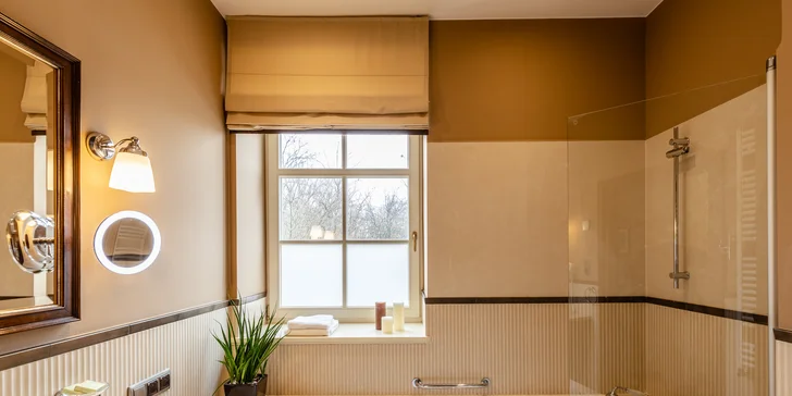 Zámocká romantika pri Vratislavi: raňajky alebo polpenzia, neobmedzený wellness a krásne okolie