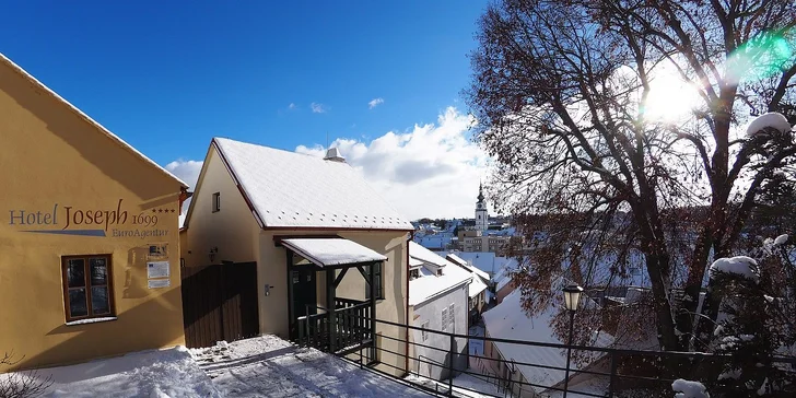 Hotel zo 17. storočia v centre Třebíča: raňajky, prehliadka pamiatok aj welcome drink