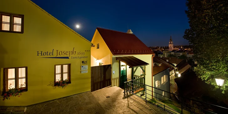 Hotel zo 17. storočia v centre Třebíča: raňajky, prehliadka pamiatok aj welcome drink