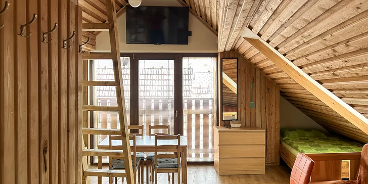 Vyšší Brod: apartmány až pre 7 osôb, vrátane kuchyne a záhrady s ohniskom, 9 km od Lipna