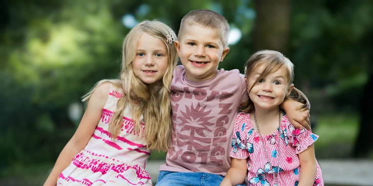 Rodinné fotenie v exteriéri alebo u vás doma