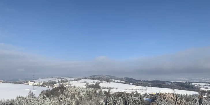 Pobyt na pomedzí Jeseníkov a Orlických hôr: penzión s výhľadom na hory, vrátane raňajok