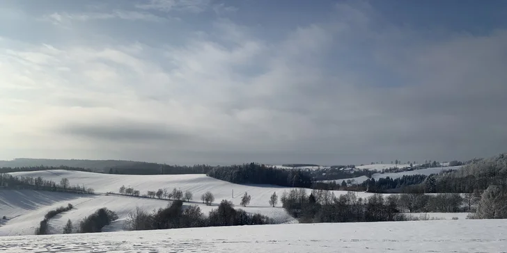 Pobyt na pomedzí Jeseníkov a Orlických hôr: penzión s výhľadom na hory, vrátane raňajok
