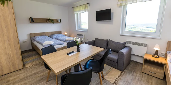 Pobyt na pomedzí Jeseníkov a Orlických hôr: penzión s výhľadom na hory, vrátane raňajok