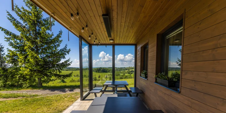 Pobyt na pomedzí Jeseníkov a Orlických hôr: penzión s výhľadom na hory, vrátane raňajok