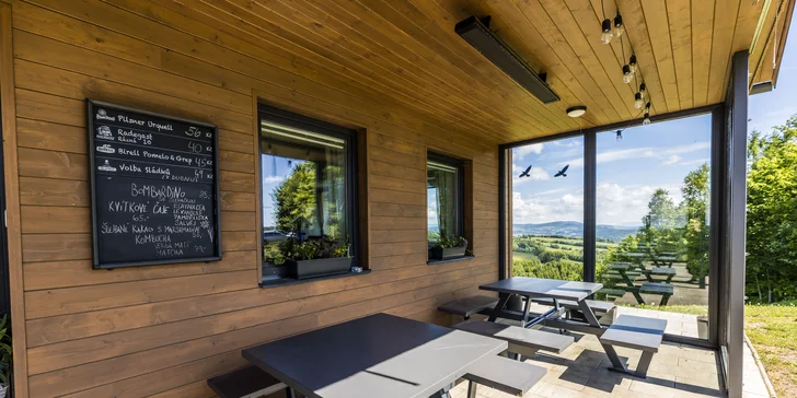 Pobyt na pomedzí Jeseníkov a Orlických hôr: penzión s výhľadom na hory, vrátane raňajok