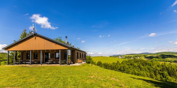 Pobyt na pomedzí Jeseníkov a Orlických hôr: penzión s výhľadom na hory, vrátane raňajok