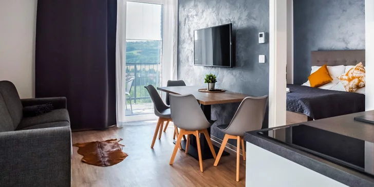 Vybavené apartmány na južnej Morave: raňajky, vstup do wellness aj masáž