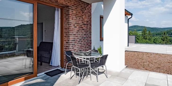 Vybavené apartmány na južnej Morave: raňajky, vstup do wellness aj masáž