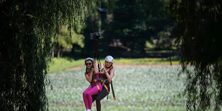 Gombasecký ZIPLINE: Vyskúšajte prvú 500 m dlhú zipline dráhu na Gemeri v atraktívnej lokalite