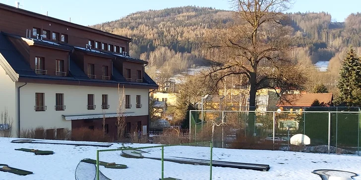 Krásy Jeseníkov: pobyt s raňajkami, wellness a 50% zľavou na deti do 11,9 rokov