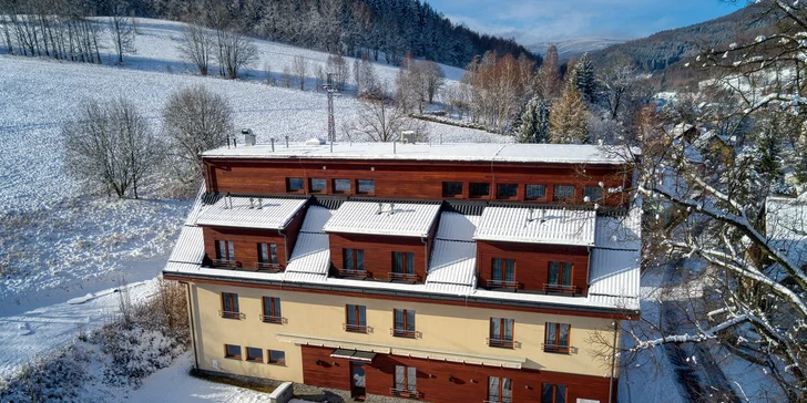 Krásy Jeseníkov: pobyt s raňajkami, wellness a 50% zľavou na deti do 11,9 rokov