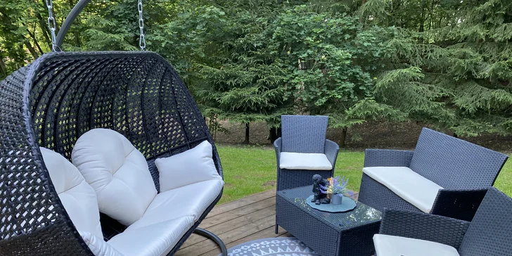 Útulný Tiny House v prírode Podkrkonošia pre 2 osoby