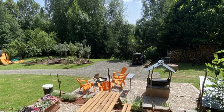 Útulný Tiny House v prírode Podkrkonošia pre 2 osoby