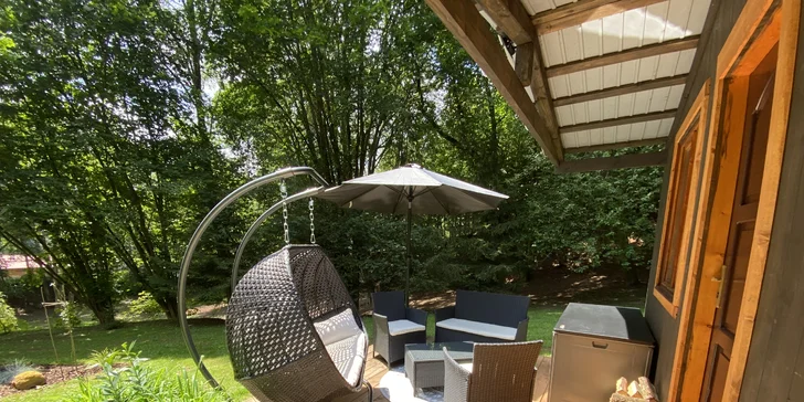 Útulný Tiny House v prírode Podkrkonošia pre 2 osoby