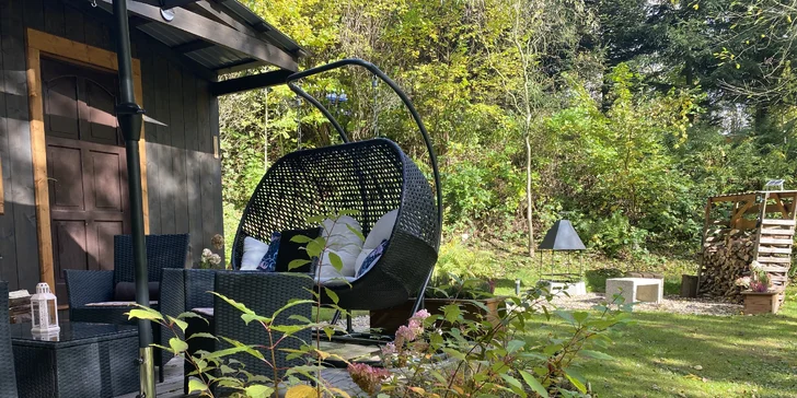 Útulný Tiny House v prírode Podkrkonošia pre 2 osoby