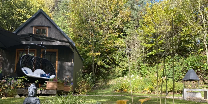Útulný Tiny House v prírode Podkrkonošia pre 2 osoby