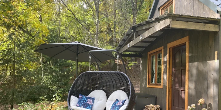 Útulný Tiny House v prírode Podkrkonošia pre 2 osoby