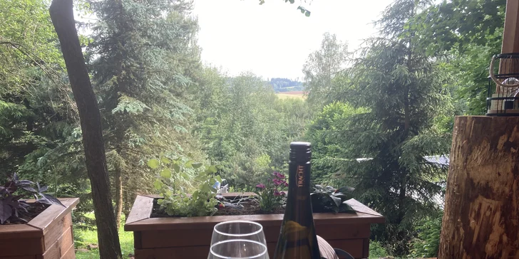 Tiny house v Podkrkonoší: útulný domček možnosť relaxácie v saune a kúpacom sude