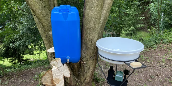 Tiny house v Podkrkonoší: útulný domček možnosť relaxácie v saune a kúpacom sude