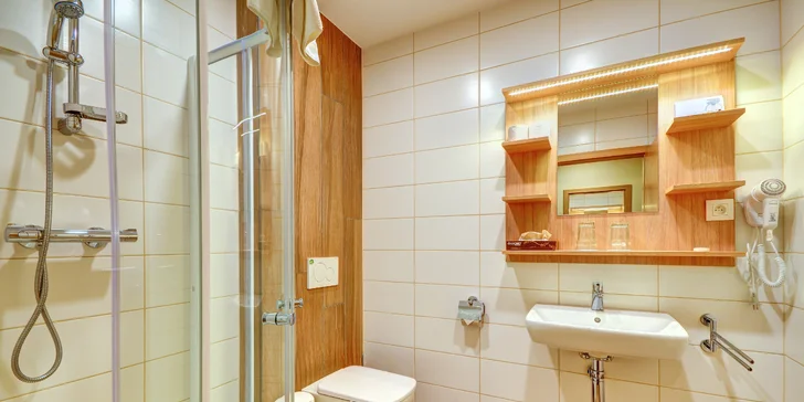 Luxusný oddych v Jeseníkoch: raňajky alebo polpenzia, procedúry aj wellness