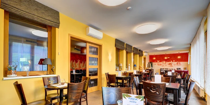 Luxusný oddych v Jeseníkoch: raňajky alebo polpenzia, procedúry aj wellness