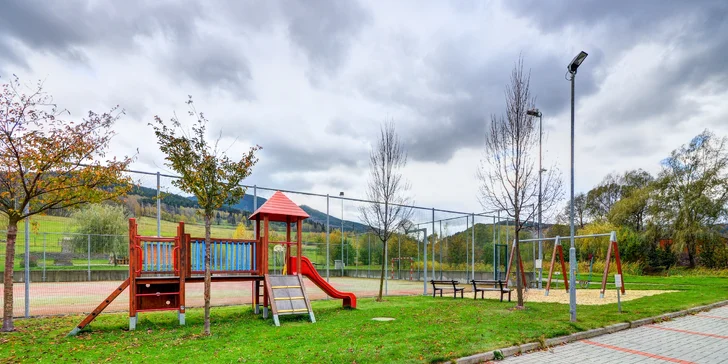 Luxusný oddych v Jeseníkoch: raňajky alebo polpenzia, procedúry aj wellness