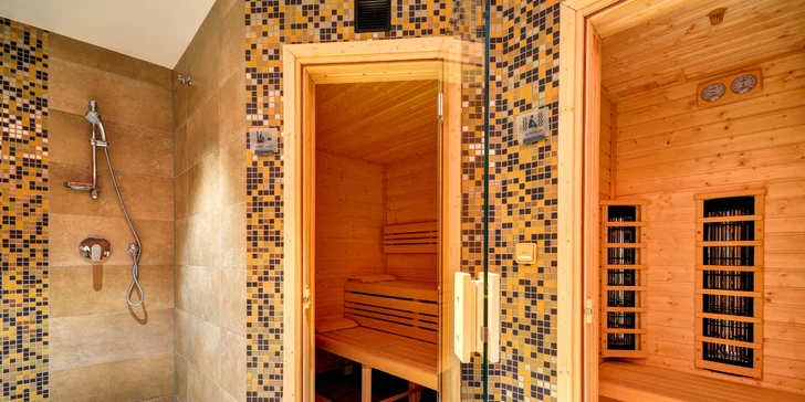 Luxusný oddych v Jeseníkoch: raňajky alebo polpenzia, procedúry aj wellness