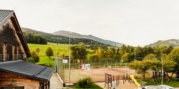 Luxusný oddych v Jeseníkoch: raňajky alebo polpenzia, procedúry aj wellness