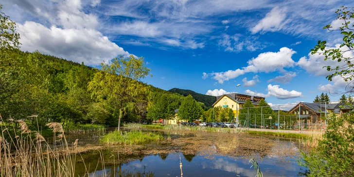 Luxusný oddych v Jeseníkoch: raňajky alebo polpenzia, procedúry aj wellness
