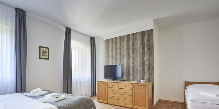 Pobyt v rodinnom rezorte na Šumave s jedlom a wellness pre pár aj rodinu