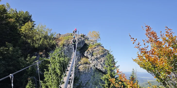 Skalka pri Kremnici: Skupinový ferratový kurz s certifikovaným inštruktorom
