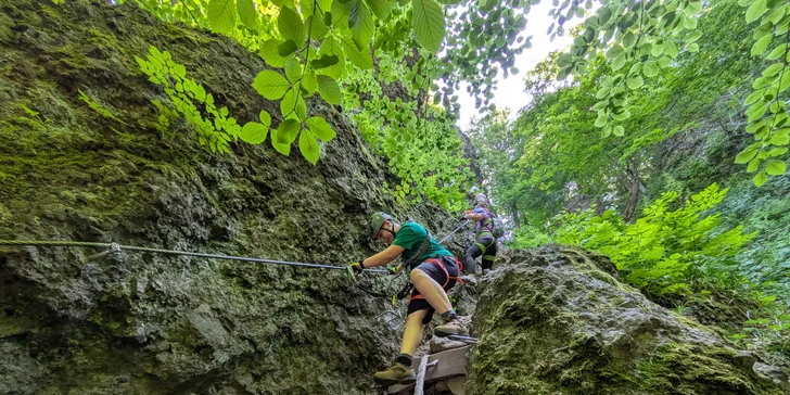Skalka pri Kremnici: Skupinový ferratový kurz s certifikovaným inštruktorom