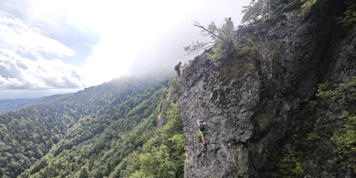 Skalka pri Kremnici: Skupinový ferratový kurz s certifikovaným inštruktorom