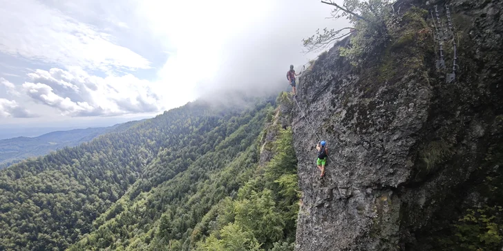 Skalka pri Kremnici: Skupinový ferratový kurz s certifikovaným inštruktorom
