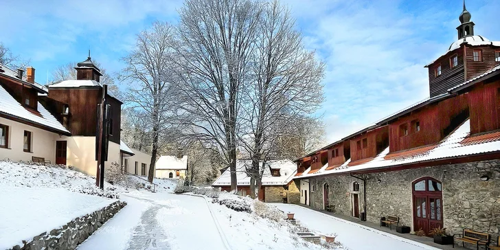 Aktívna alebo oddychová dovolenka v Kašperských Horách: pobyt so stravou aj wellness