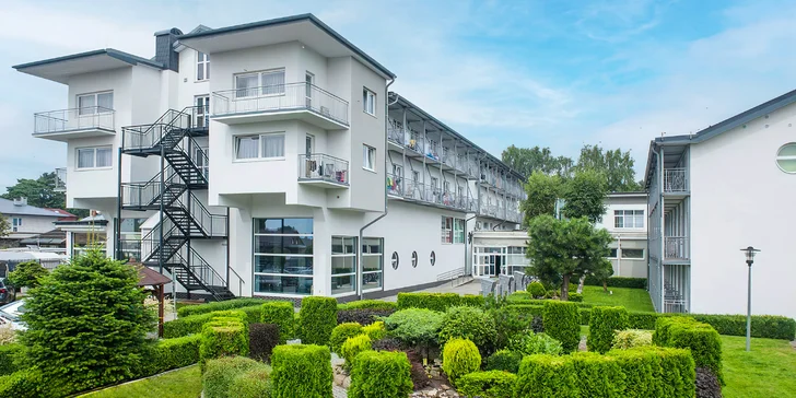 Relax pri Balte kúsok od pláže: neobmedzený wellness, polpenzia a balíčky vrátane procedúr