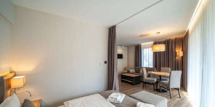 Pobyt v poľských Beskydách: apartmány blízko svahu, raňajky aj vstup do wellness