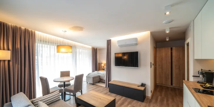 Pobyt v poľských Beskydách: apartmány blízko svahu, raňajky aj vstup do wellness