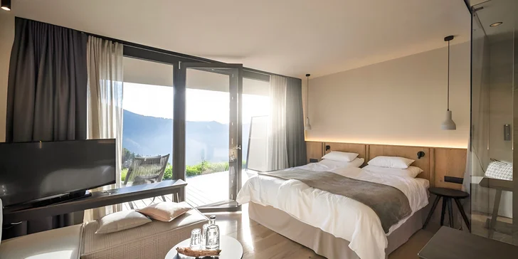 Aktívna dovolenka aj relax v Dolomitoch: moderný hotel v prírodnom parku, raňajky, wellness