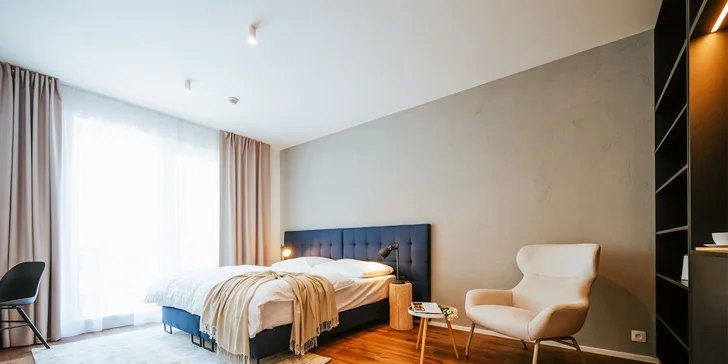 Veselí nad Moravou: štýlové apartmány s raňajkami, wellness aj vínom