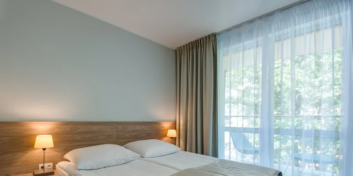 Dovolenka v Kolobřehu: hotel kúsok od pláže, raňajky aj zľava na procedúry