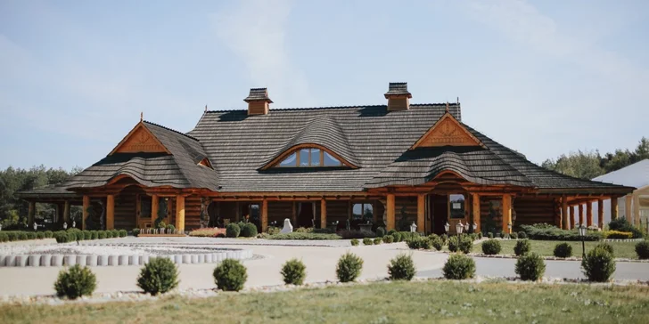 Boutique wellness rezort pri Opole: zátoka Bajka s piesočnatou plážou, strava aj zábava pre deti