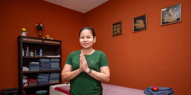 Thajská olejová aromatická masáž: 45–60 minút uvoľnenia a relaxu