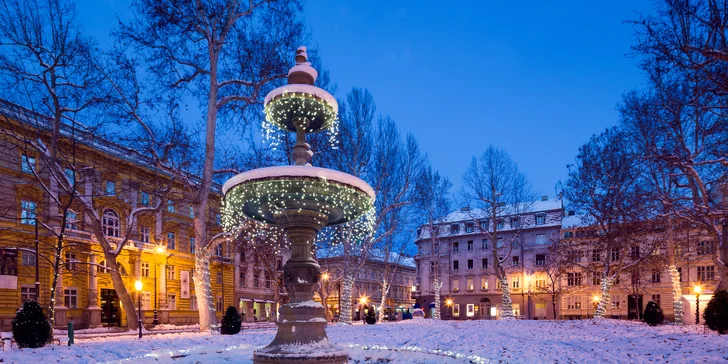 Čarovný advent v chorvátskom Záhrebe: vianočné trhy, prehliadka mesta aj múzeá