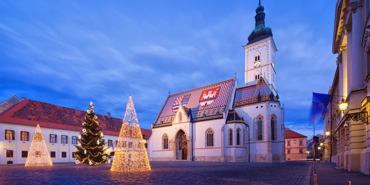 Čarovný advent v chorvátskom Záhrebe: vianočné trhy, prehliadka mesta aj múzeá