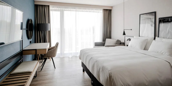 Radisson Resort Kolobrzeg****: wellness a infinity bazén, raňajky alebo polpenzia, herňa pre deti