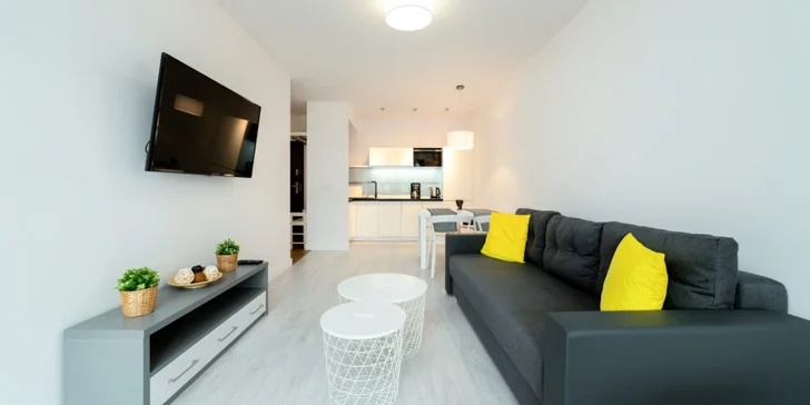 Oddychový pobyt v modernom apartmáne v poľských Krkonošiach až pre 4 osoby